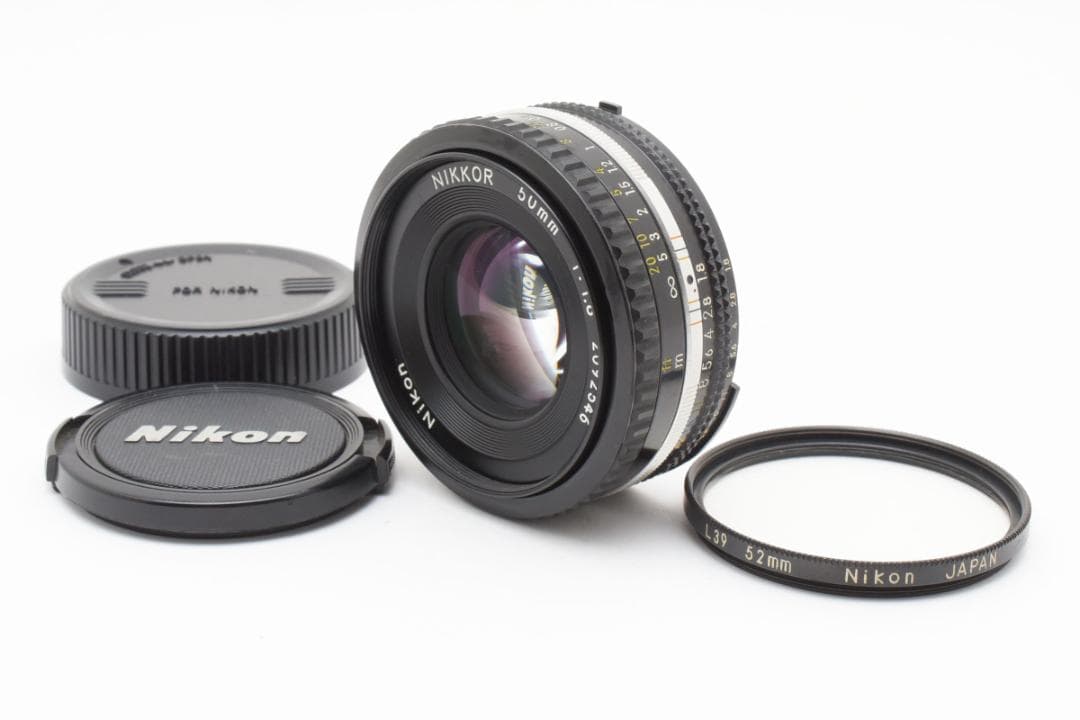 ◎美品 パンケーキ◎ Nikon Ai-s 50mm F1.8 Y173