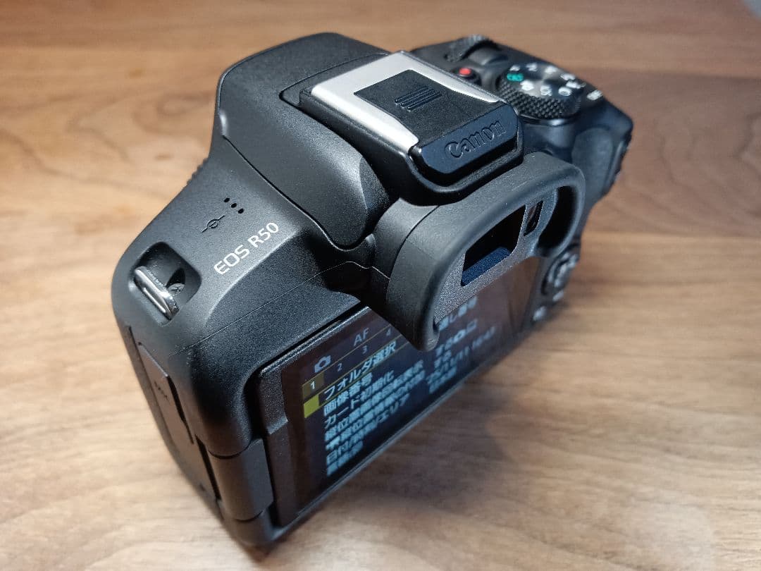 フ*ン様 【センサー清掃済み】Canon EOS R50 ボディ【取説+返金保証