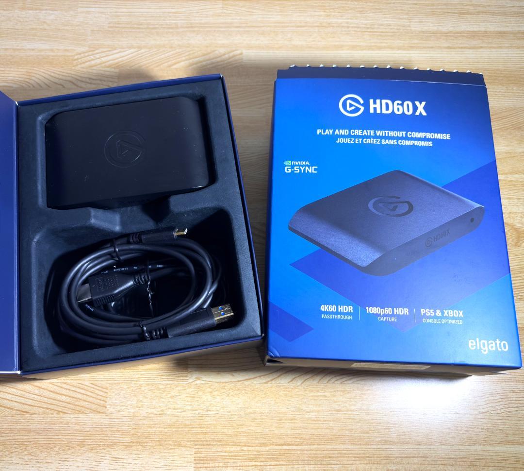 【中古美品】Elgato エルガト HD60X キャプチャーボード