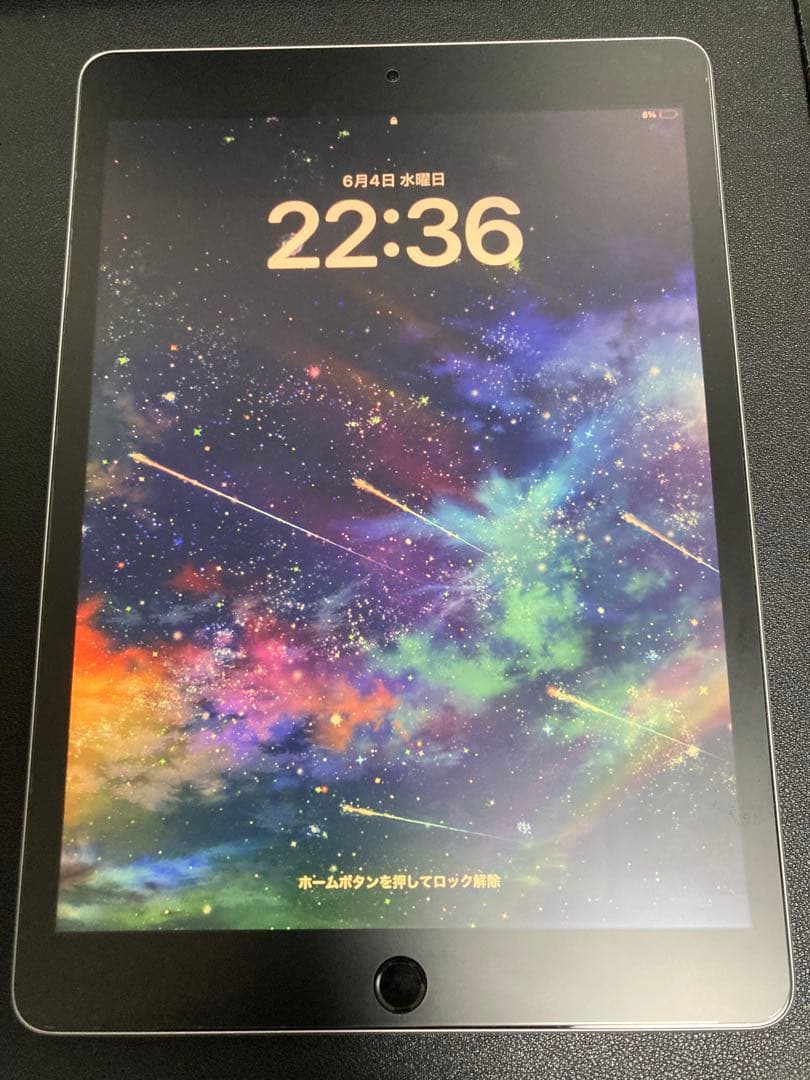 【美品／98%】iPad 9世代 アンチグレアフィルム、カバー付 WiFiver