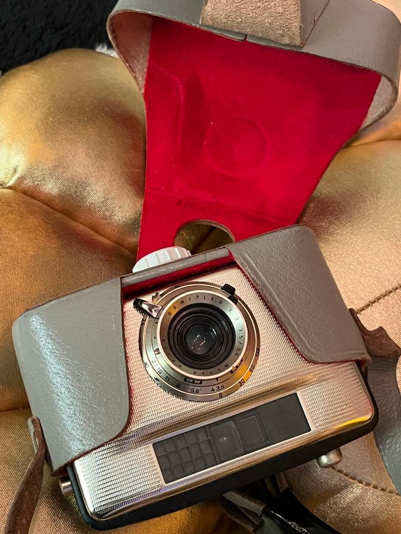 希少 PENTI II ブラック 動作確認済 ハーフカメラ 革ケース付き