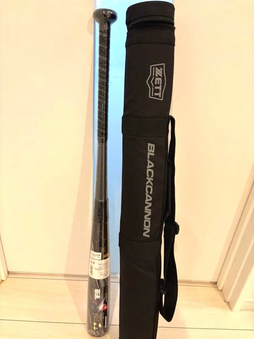 ZETT軟式バット　BLACKCANON