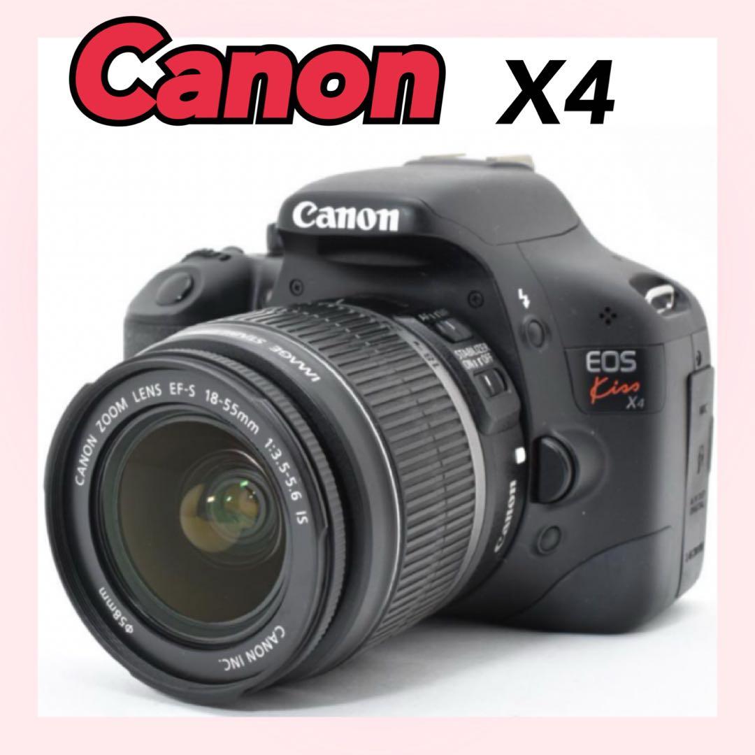 ✨スマホ転送✨Canon kiss X4 初心者向け 動作良好 1800万画素