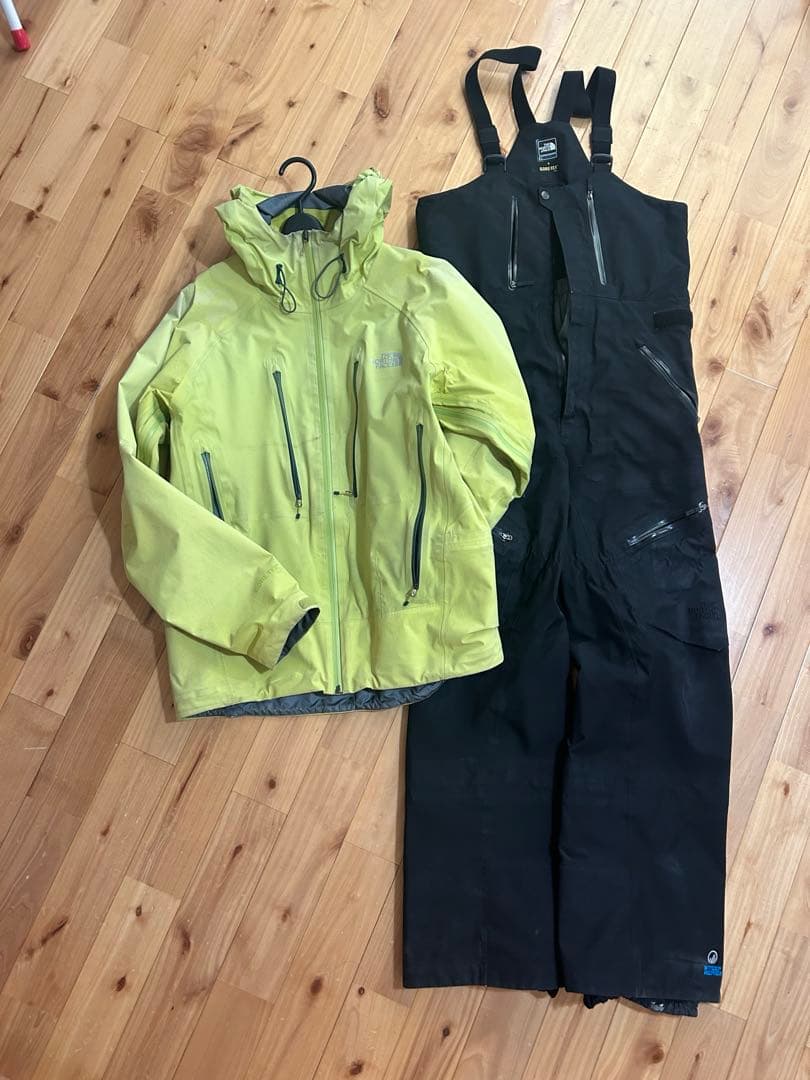 THE NORTH FACE 上下セット ビブパンツ GORE-TEX