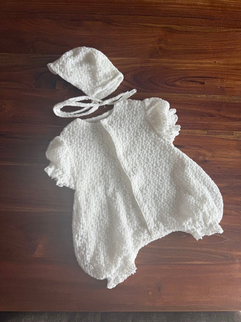 【タイムセール】DE 新生児 退院着（short）