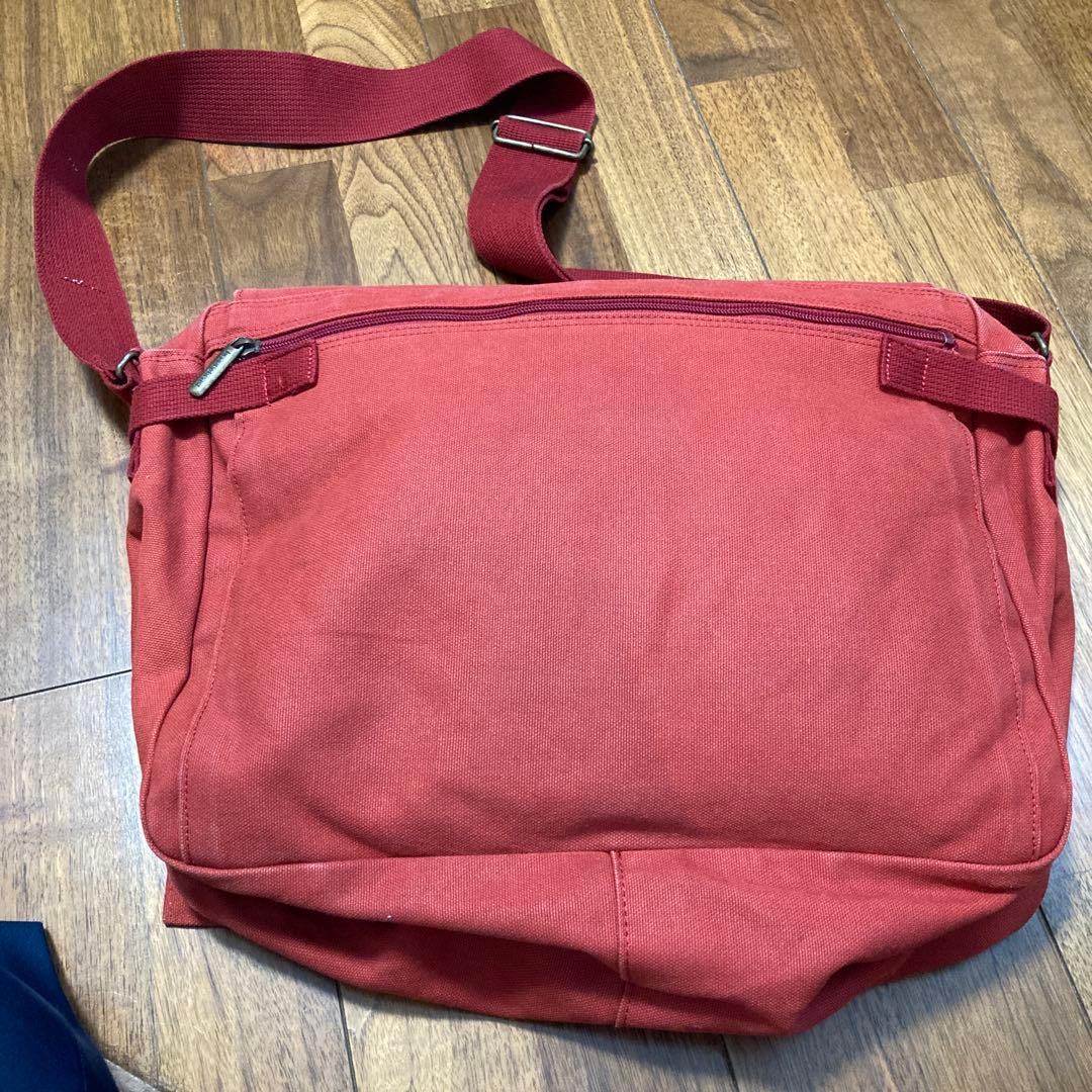 beauty-beast メッセンジャーバッグ 赤