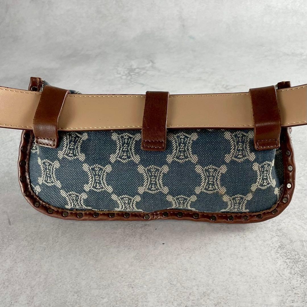 美品 ✨ CELINE ウエストバック デニム パリマカダム