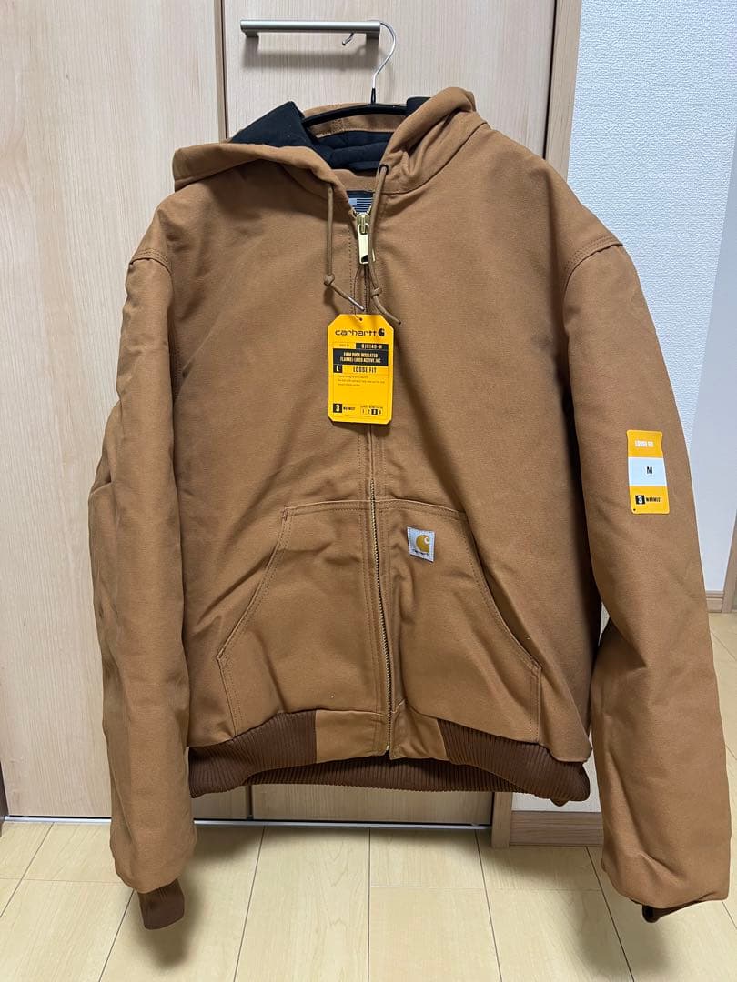 Carhartt DUCK ACTIVE JACKET Mサイズ ブラウン 新品