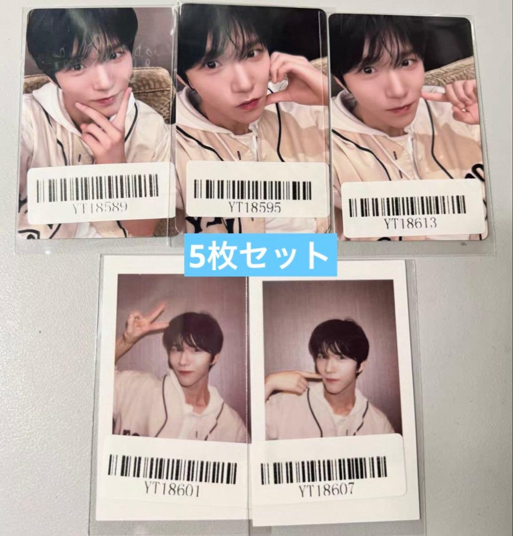 NCTWISHジェヒ poppop KMStation 上海限定トレカ5枚セット