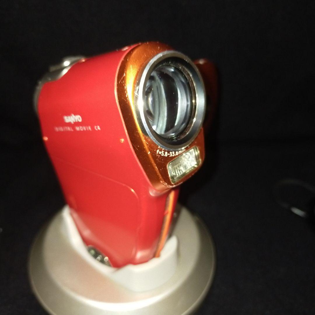 動作品 SANYO デジタルムービーカメラ Xacti DMX-C4 充電器付き