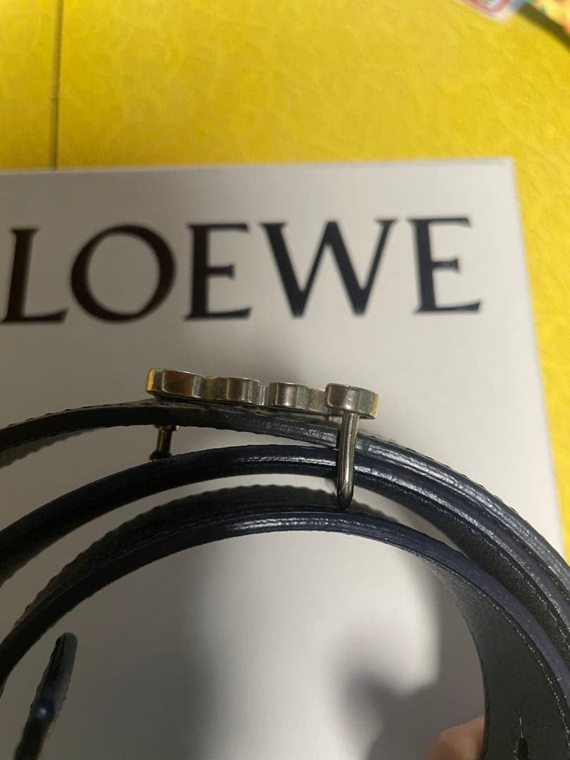 LOEWE ロエベ 18ss リバーシブルベルト