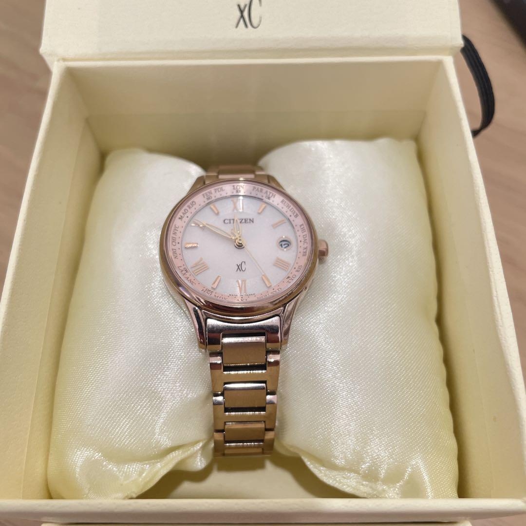 CITIZEN XC 腕時計 ローズゴールド　EC1164-53W