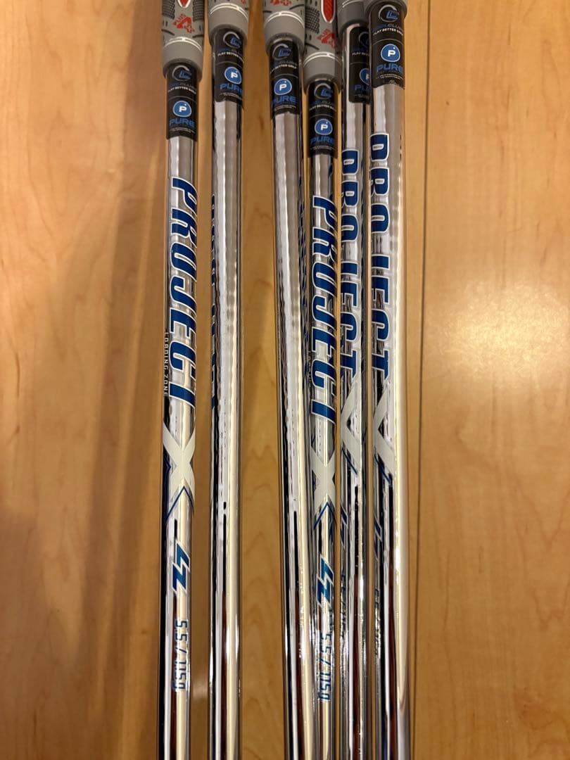 Ping i210 アイアン6本（5I-PW） Project X LZ 115