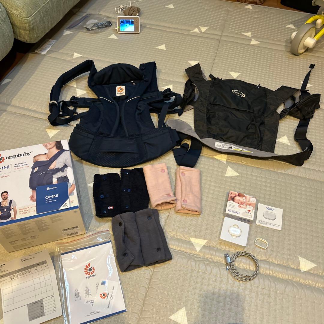 エルゴベビー オムニブリーズ 抱っこひも おんぶ紐 　モンベル アコイハート