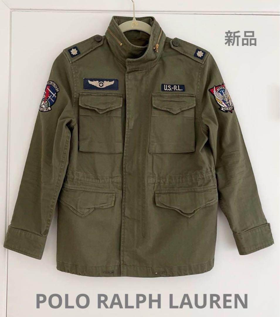 訳あり　POLO ラルフローレン　 ミリタリージャケット 米国購入　新品