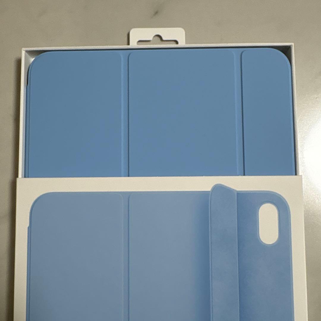 iPad A16 カバー　純正品　Smart Folio ケース 青　アップル