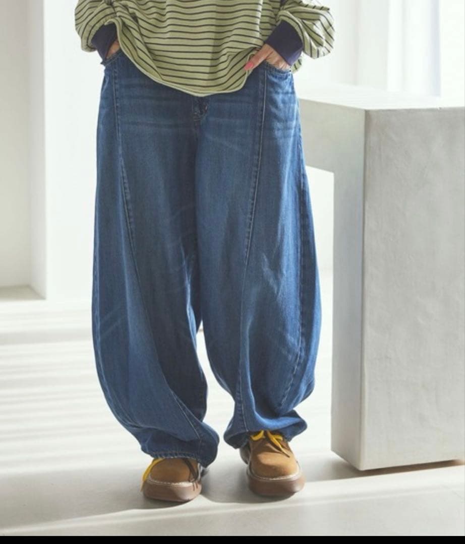 niko and.. [NKJ 2026SS] 3Dドロップデニムパンツ