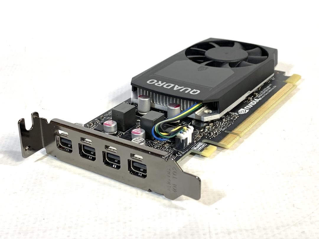 nVIDIA QUADRO P1000 4GB GDDR5 ロープロ 補電源不要