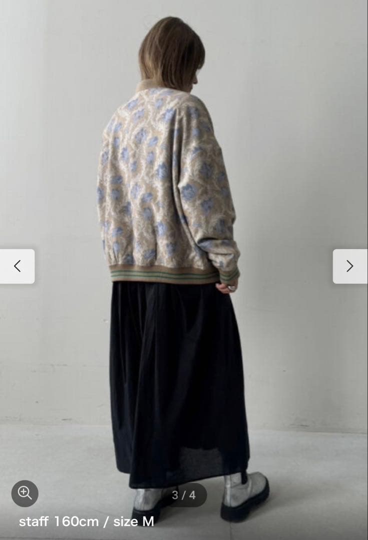 フェリッシモ　スタジアムジャンバー　リバーシブル　ブルゾン