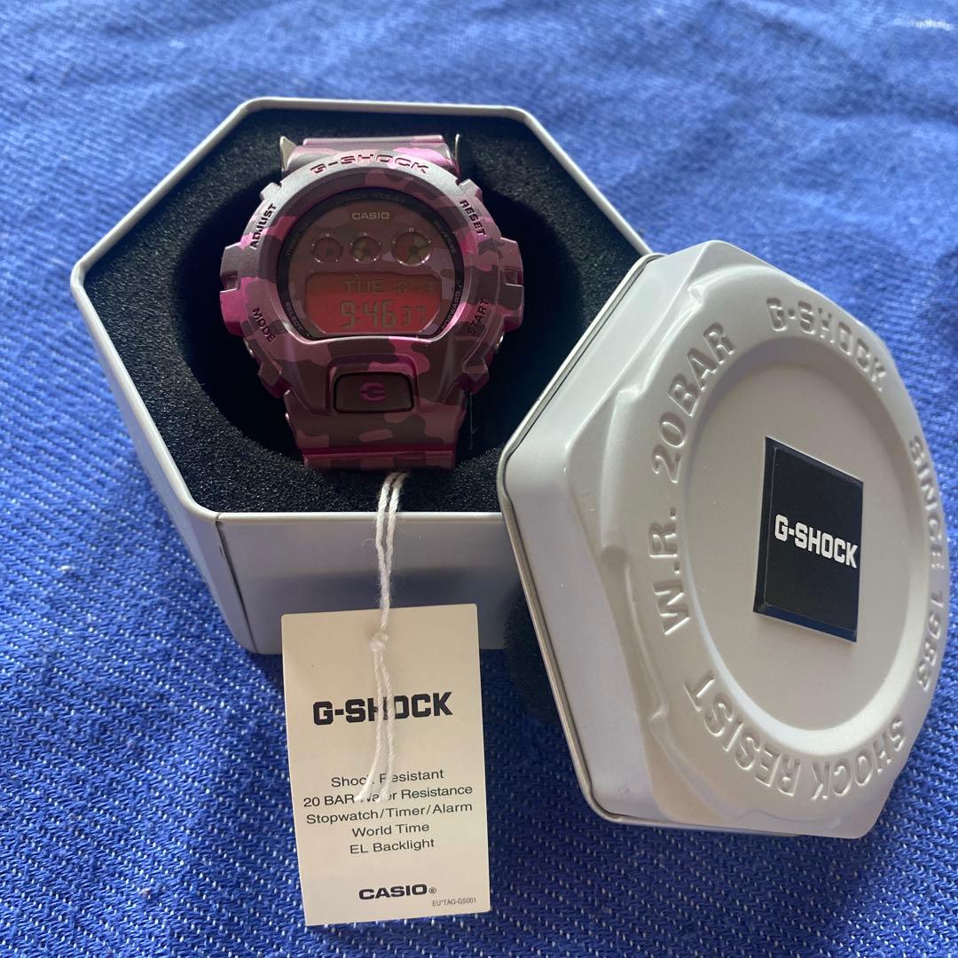 G-SHOCK ピンク デジタル腕時計