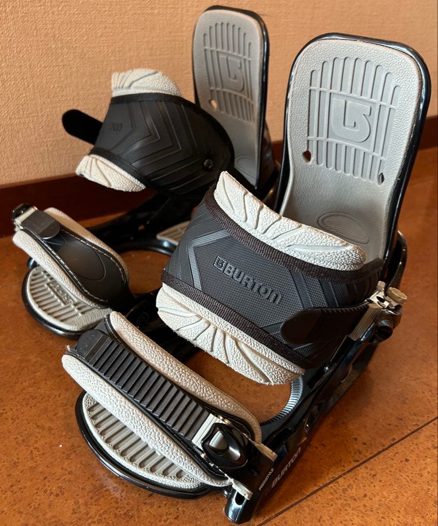 BURTON FREESTYLE スノーボードビンディング ブラック/グレー M