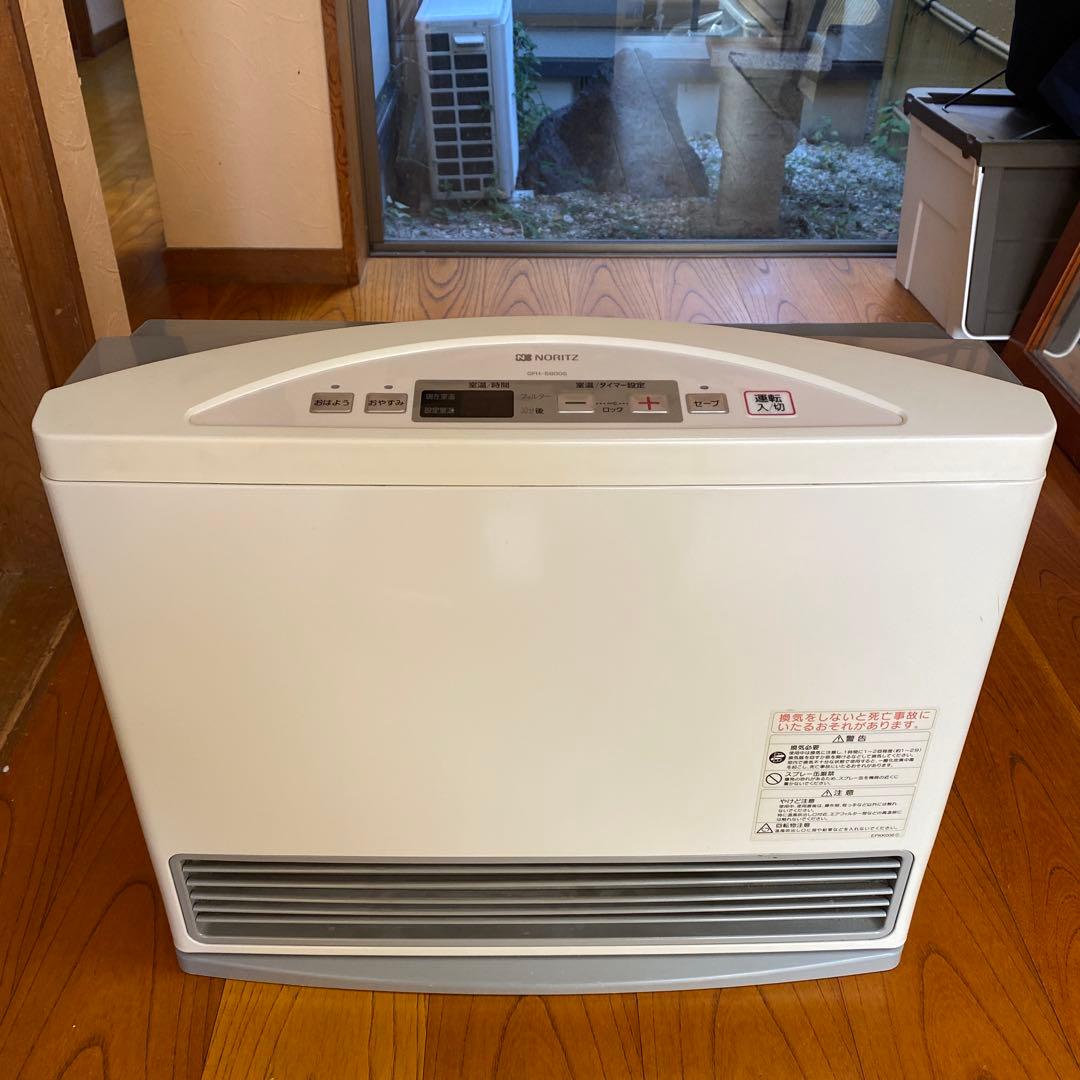 ガスファンヒーター　LPガス　ノーリツ