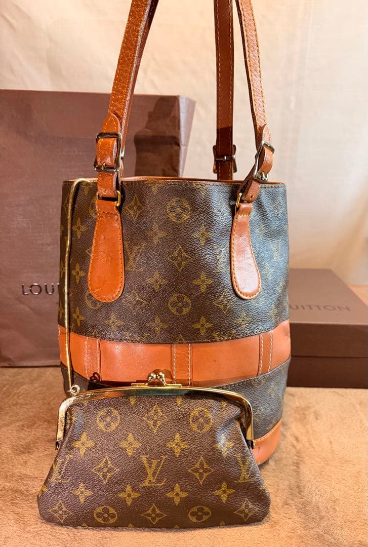LOUIS VUITTON　ショルダーバッグ　バケツ型　USA製