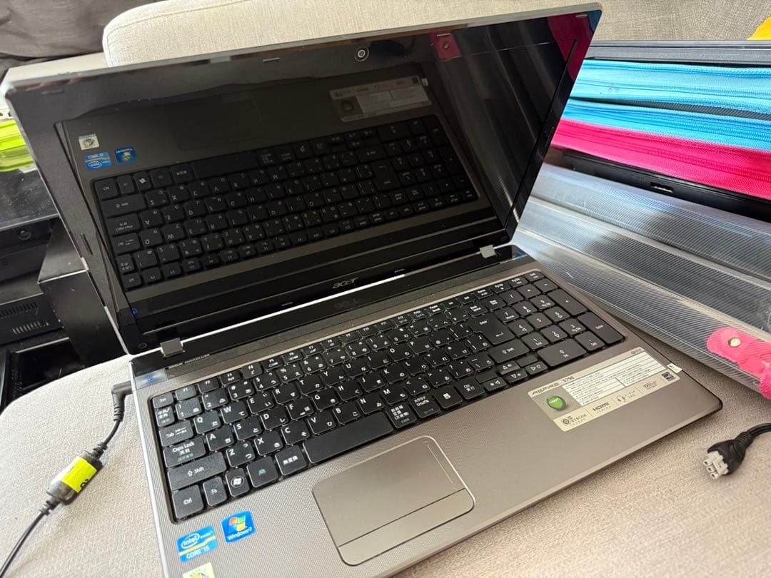 『訳アリ極美品！』acerノートパソコン　完動品　E1