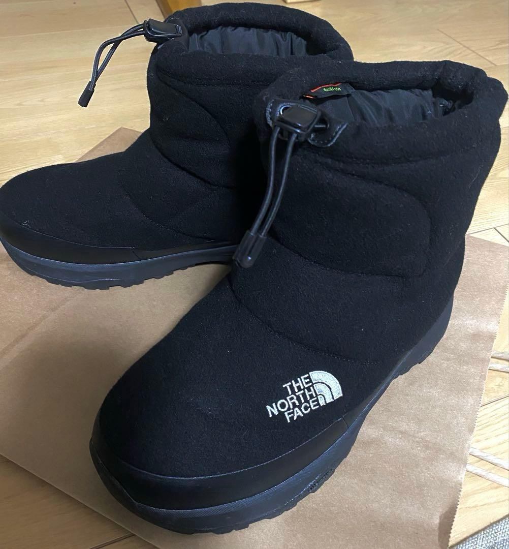 らんまりちょこ　THE NORTH FACE 防寒ブーツ　ブラック　25