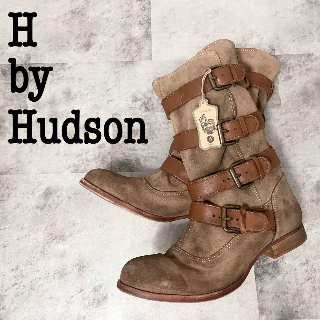 H by Hudson エンジニア ベルト ブーツ ヴィンテージ加工 NANA