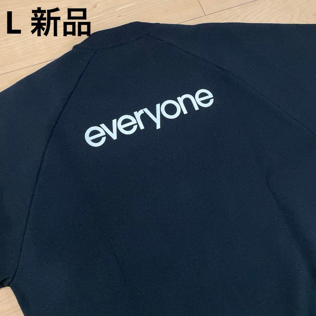 トップス everyone milano rib knit crew sweater