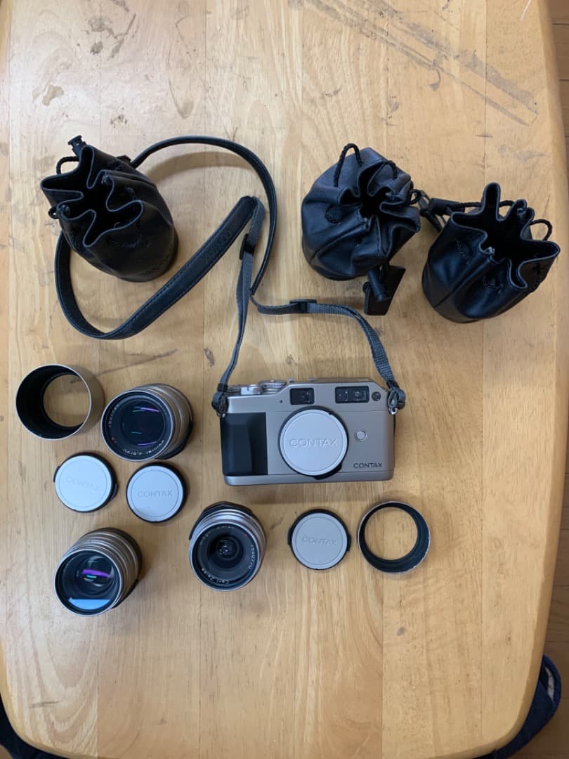 Contax G1 レンズ3本