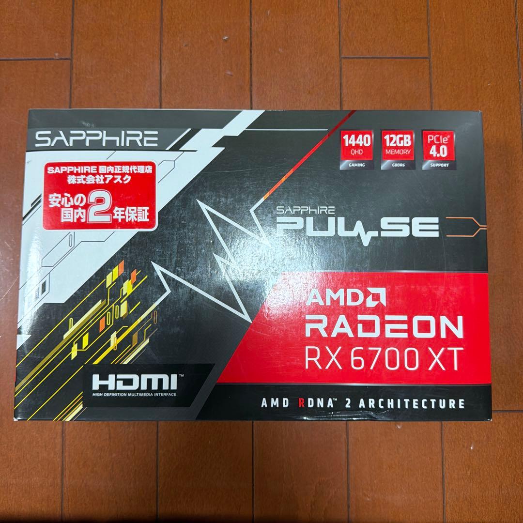 グラフィックボード・グラボ・ビデオカード Sapphire Radeon RX 6700 XT 12GB