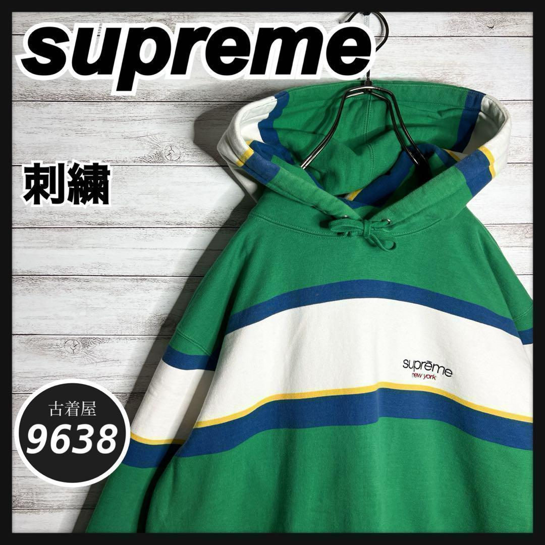 【入手困難!!】シュプリーム ✈︎刺繍 トレーナー 肉厚 裏起毛 ゆるだぼ