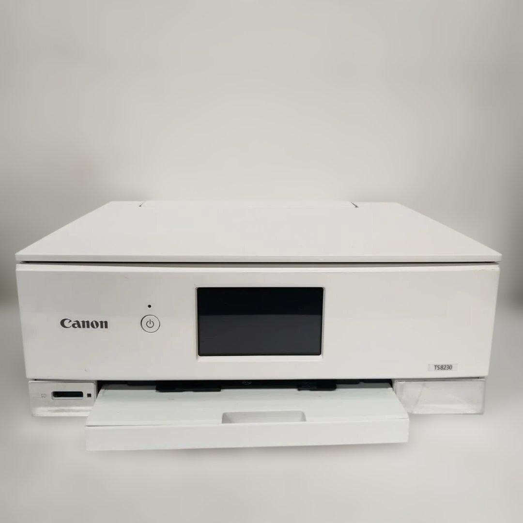 Canon TS8230 インクジェットプリンタ【印刷枚数48】0105-011