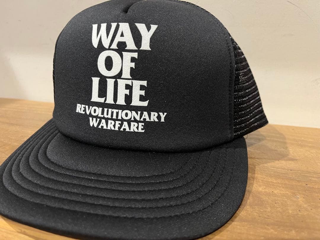 RATS WAY OF LIFE MESH CAP 新品未使用 25ss 黒