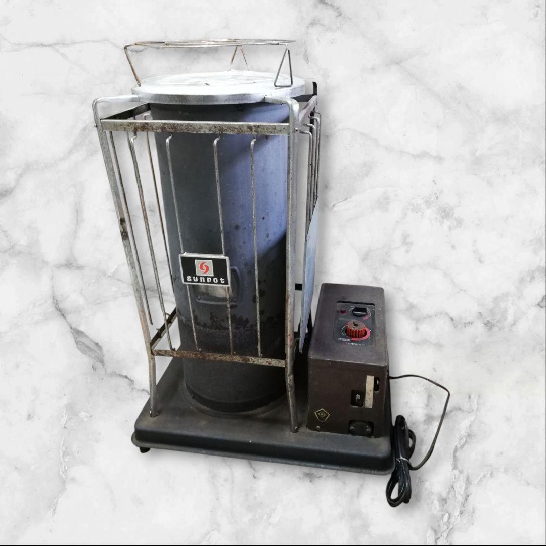 sunpot 半密閉式石油ストーブ 円筒形　KSH-5BS-K3 / 現状品