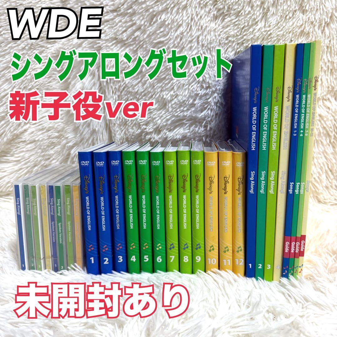 未開封多数✨DWE 新子役 シングアロングセット ディズニー英語システム DVD