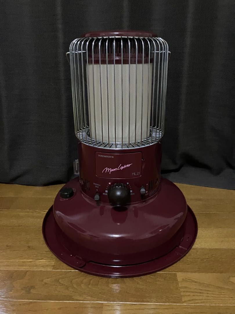 トヨトミ 石油ストーブ ムーンライター ワインレッド