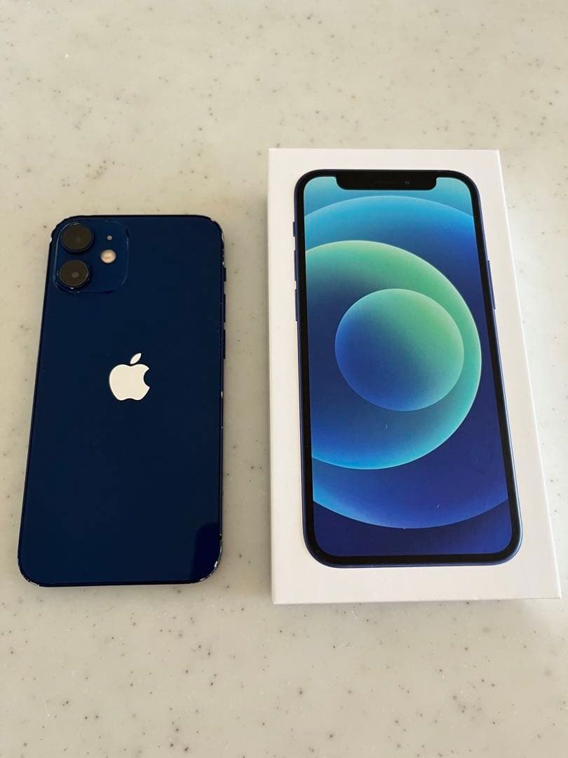 ジャンクiPhone 12 mini ブルー 64 GB