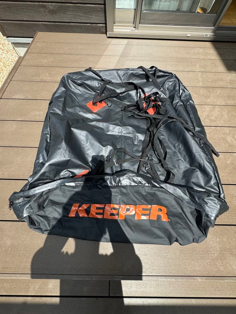 トラッシャルバッグキーパールーフトップカーゴバッグ、ローラカーゴバッグ3点セット