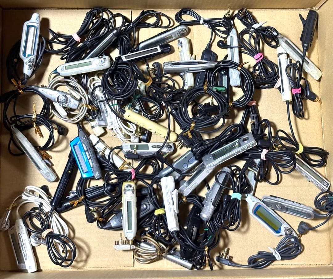 2点セットカセット MD CD等　リモコン　ジャンク品　40本まとめセット