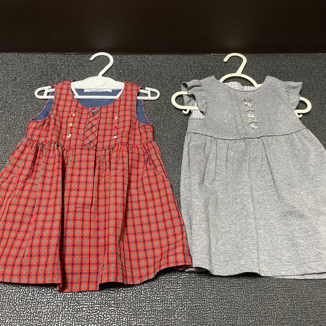 ファミリア　ジャンパースカート【女の子 80cm】