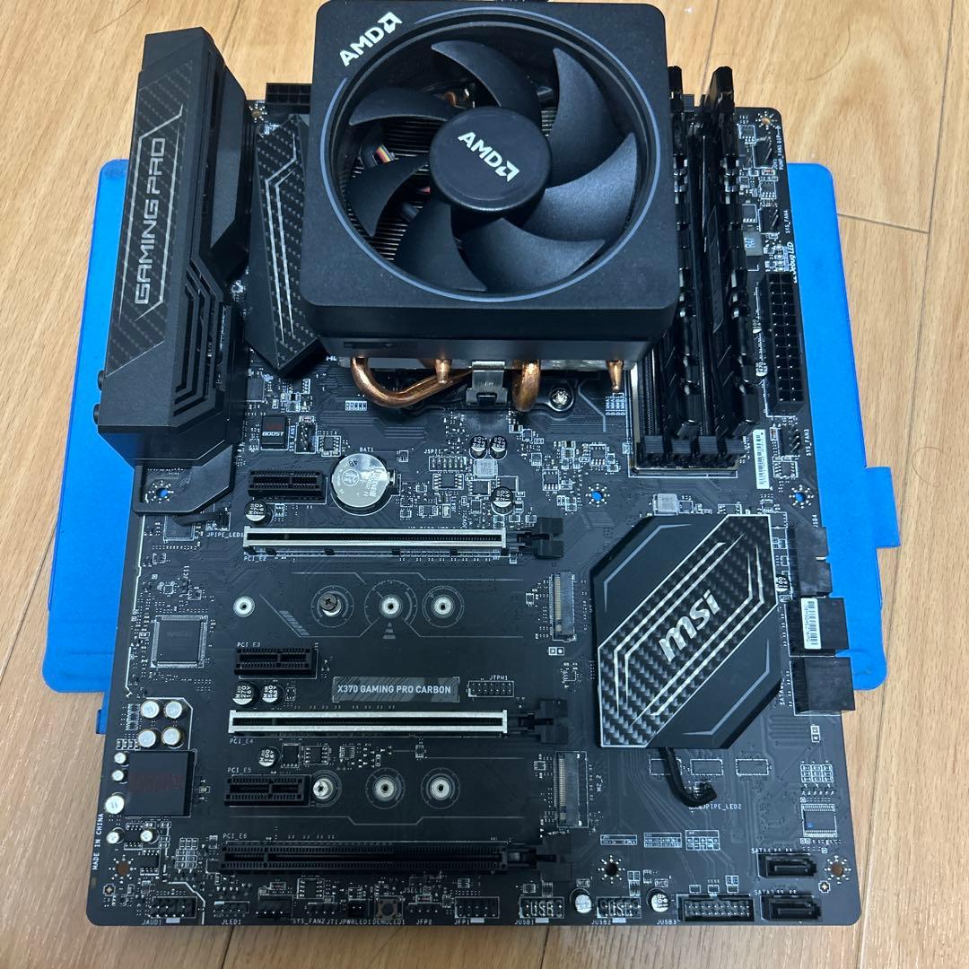 マザーボード MSI x370 GAMING Ryzen 5 3600 DDR4 16GB