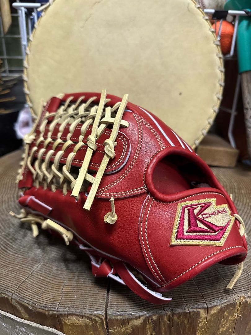 chiaki グローブ　限定カラー　外野手　左投げ