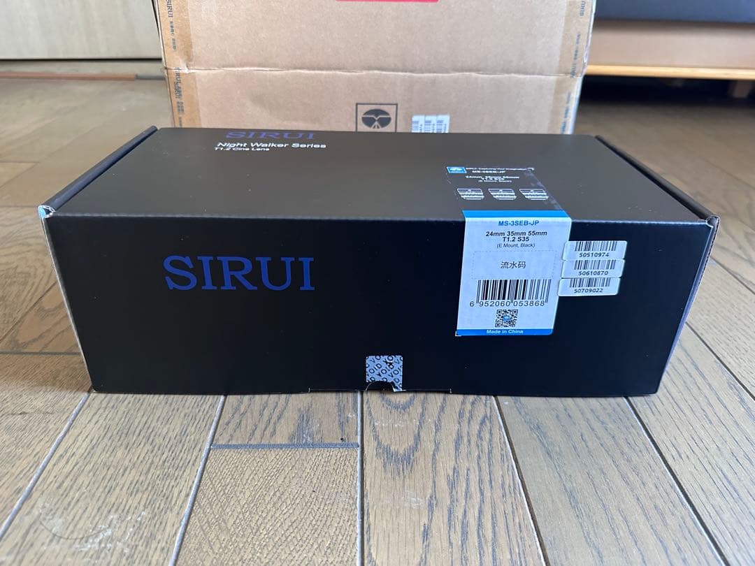 美品SIRUI Night Walker 24mm 35mm 55mm T1.2