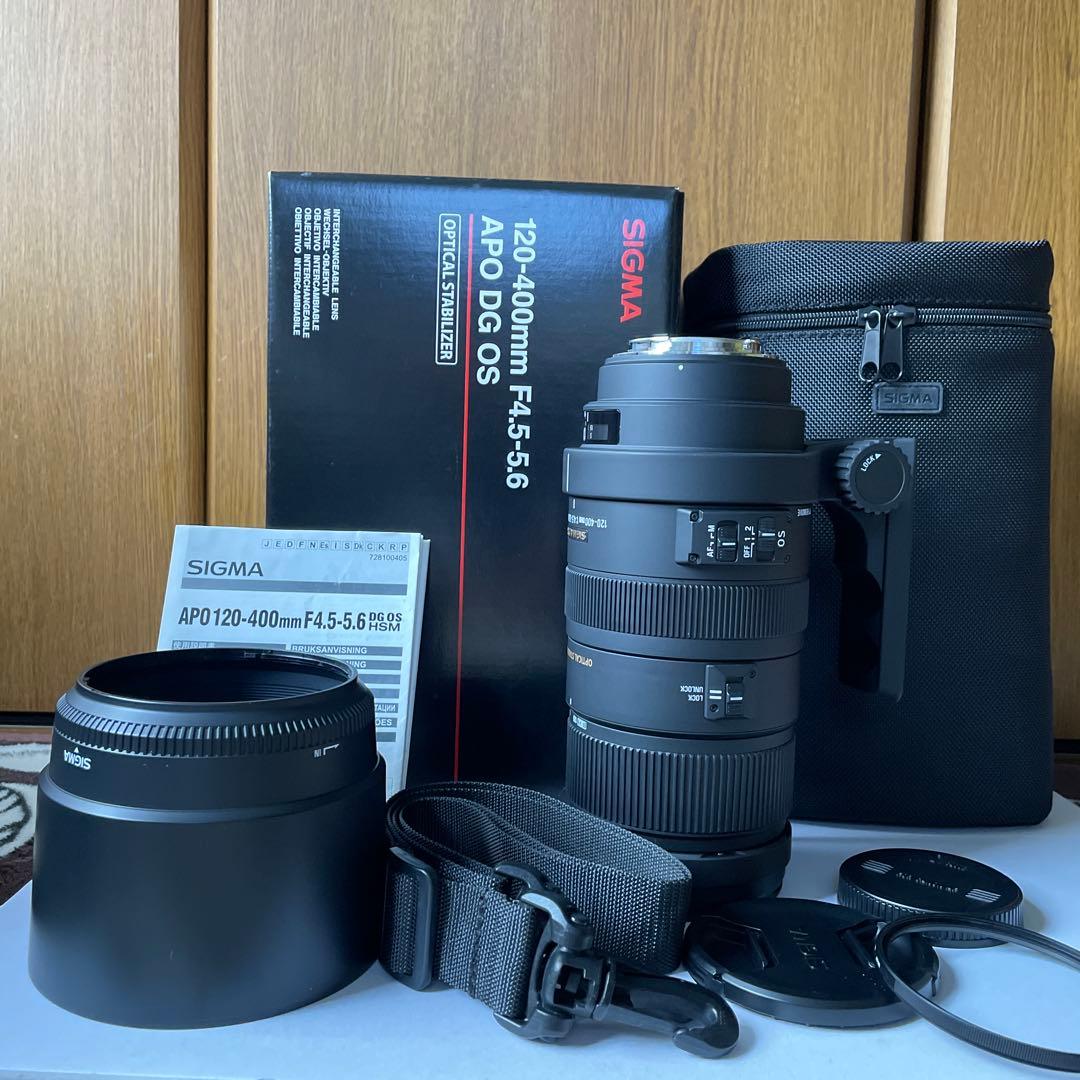 SIGMA 120-400mm F4.5-5.6 APO DG OS ズーム
