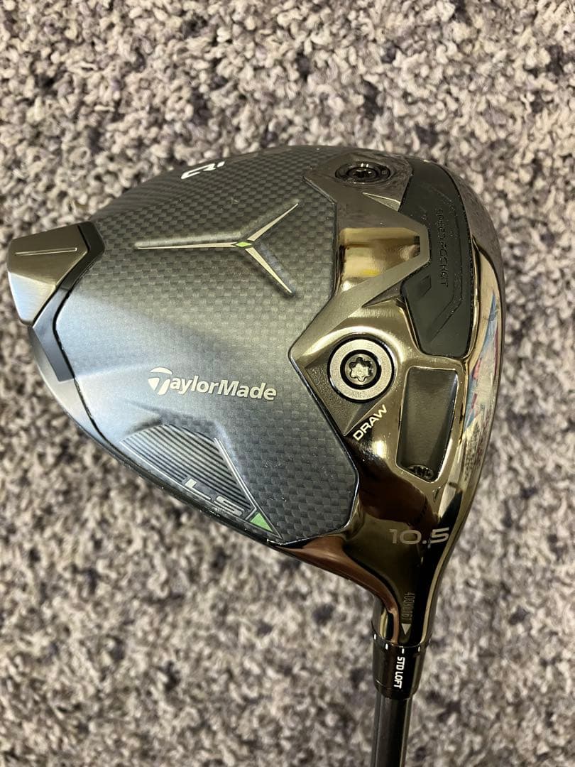 美品テーラーメイドQI35LS 10.5°ディアマナシルバーTM 55-S