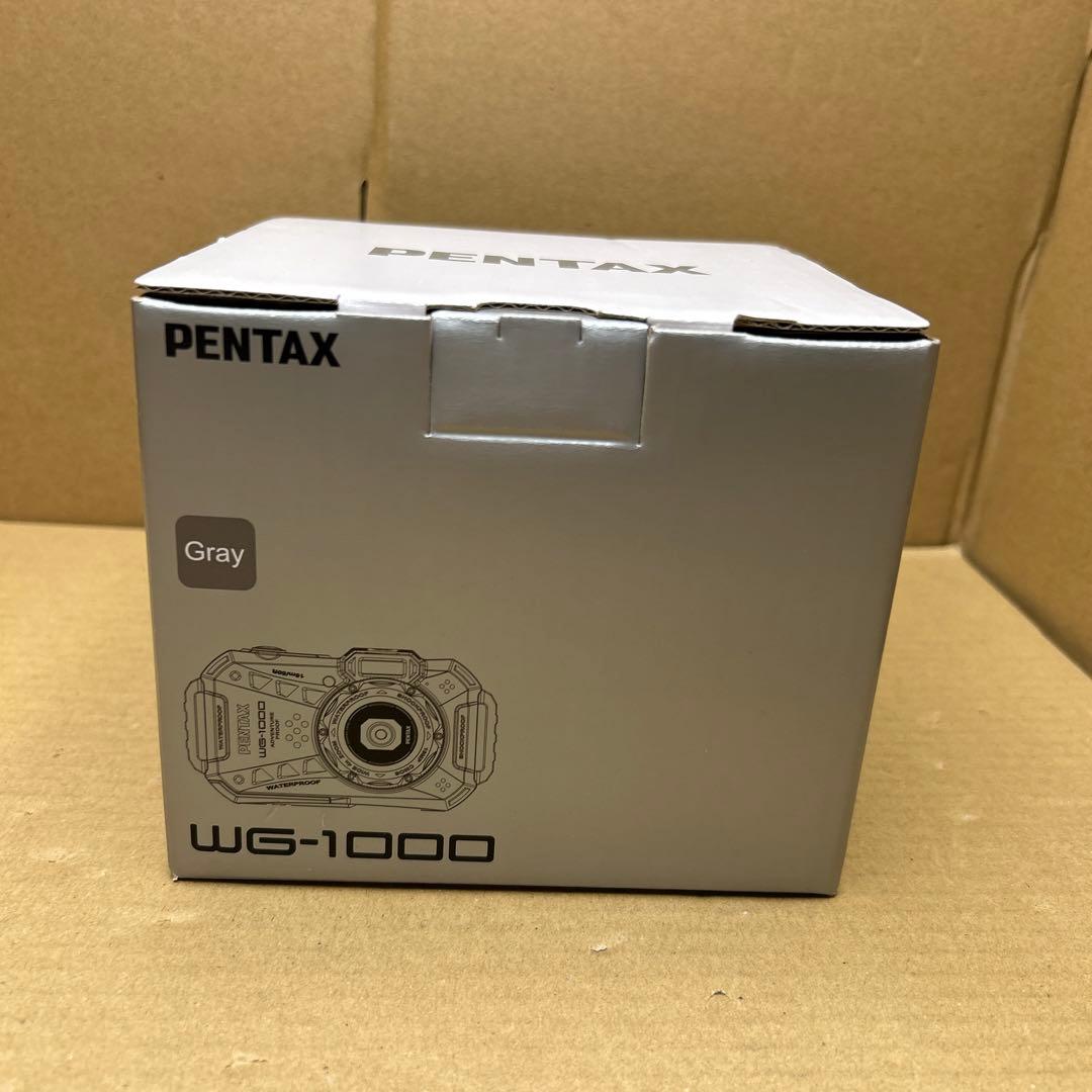 ペンタックス PENTAX WG-1000 グレー 本格防水デジタルカメラ