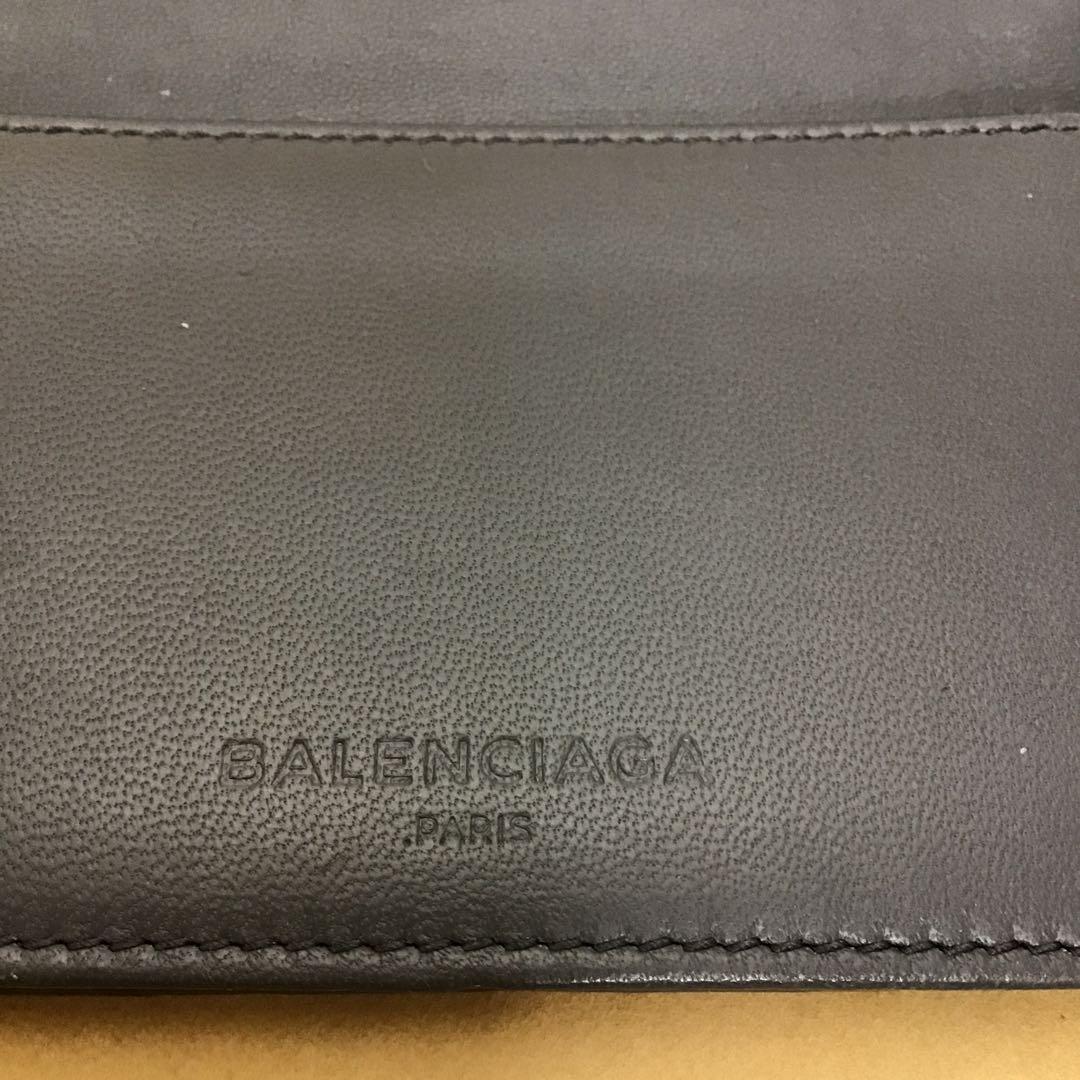 ❣️美品❣️ BALENCIAGA バレンシアガ　レザー 名刺入れ グレー